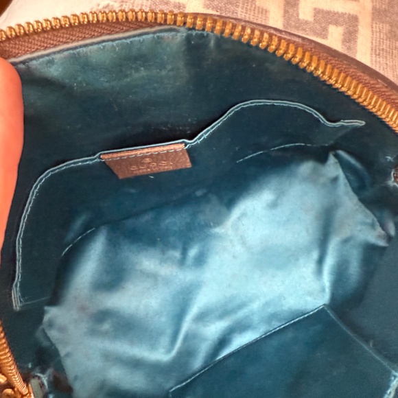 Gucci Ophidia Crossbody Bag Size Small with Green and Red classic Gucci Webbing - Picture 10 of 15